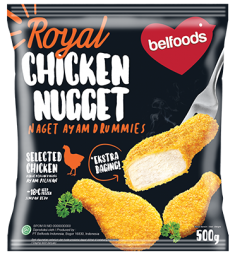 Belfoods Royal Chicken Nugget Drummies 500gr